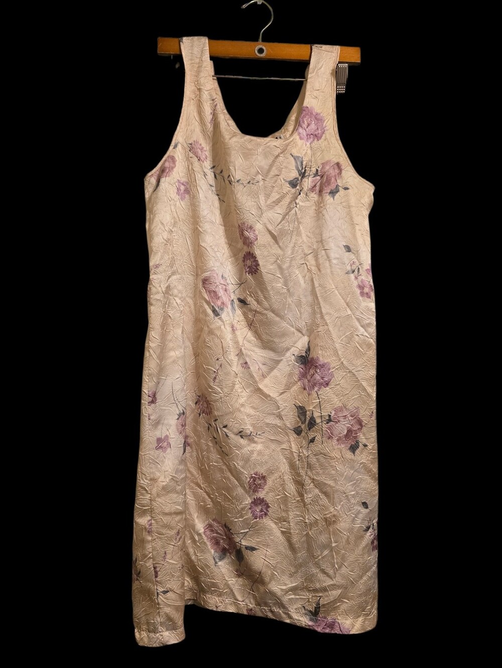Vintage | Silky Floral Slip Dress